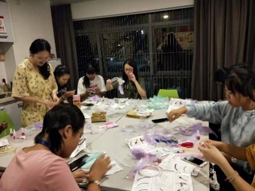 20191013文雅苑捕梦网DIY1