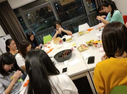 20181108文雅苑手织狐狸杯套5