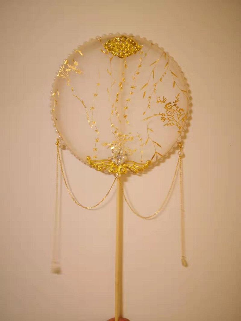 20190915文雅苑团扇DIY1